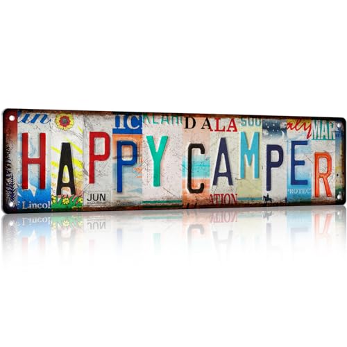 Funny Camping Decor Sign for RV and Travel Trailer – Easy Install Gift
