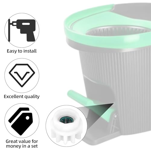 5-Pack Spin Mop Bucket Replacement Gears for O-Cedar EasyWring Systems
