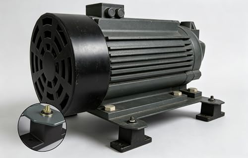 Anti-Vibration Rubber Mounting Brackets for Split AC with Expansion Screws