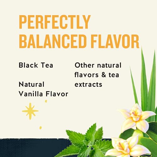 Celestial Seasonings Energy Black Tea - Caffeinated, 12 Tea Bags (Pack of 6)