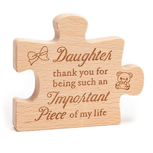 Engraved Wooden Daughter Puzzle Gift – Heartfelt Keepsake
