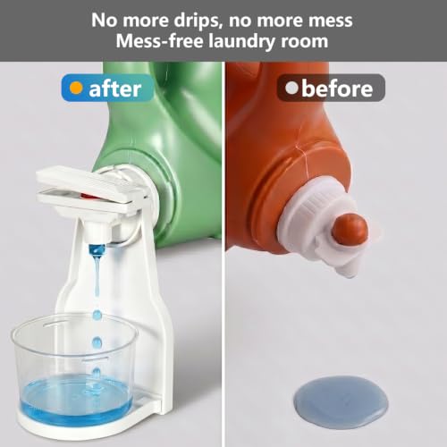 Laundry Detergent Dispenser Cup Holder - Drip Catcher Tray by VOTLEVT