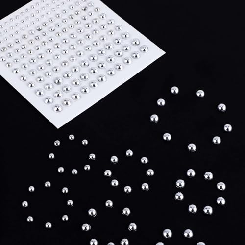 495 Pcs Face Gems and Rhinestone Stickers for Makeup and Body Crafts