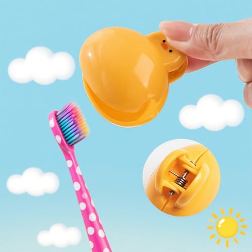 Animal Toothbrush Head Covers - 3 Pack for Kids & Adults