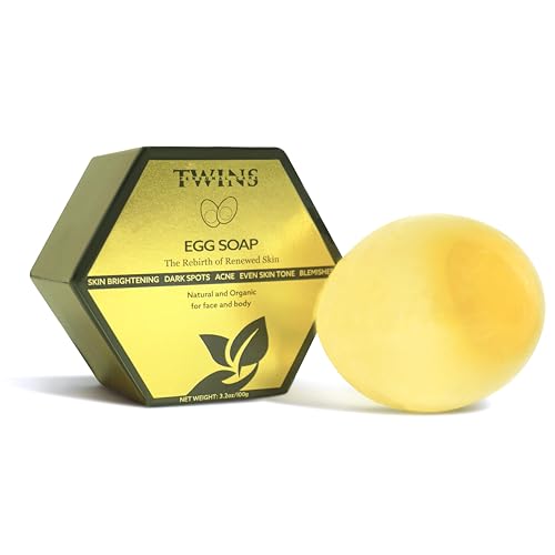 Twins Personal Care Egg Soap with Kojic & Hyaluronic Acid