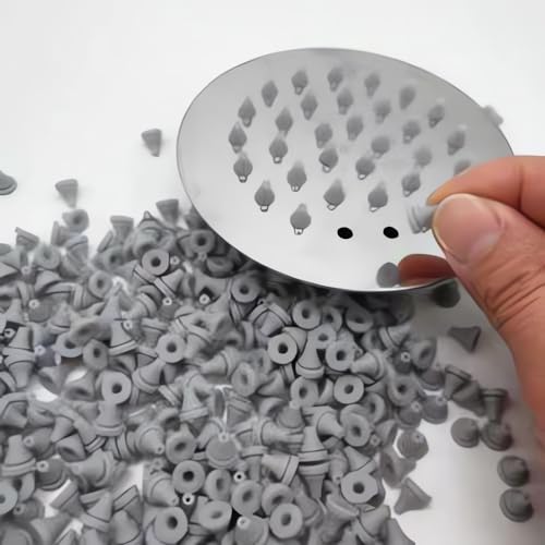 100pcs Universal Silicone Shower Head Nozzles Replacement for Bathroom