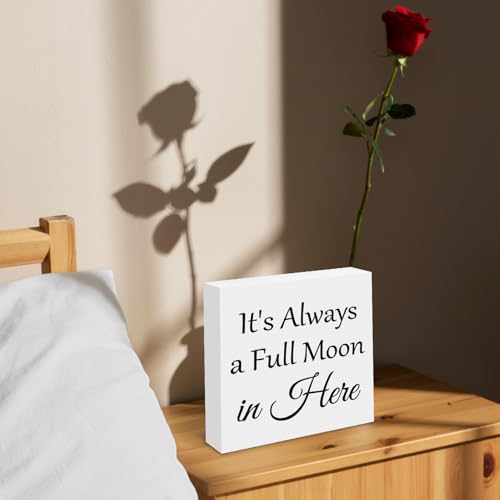 Inspirational Wooden Box Sign Decor for Home & Office - 5"x5"