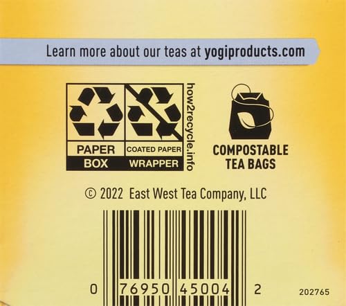Yogi Tea Breathe Deep Herbal Tea, Support Respiratory Health, 32 Count