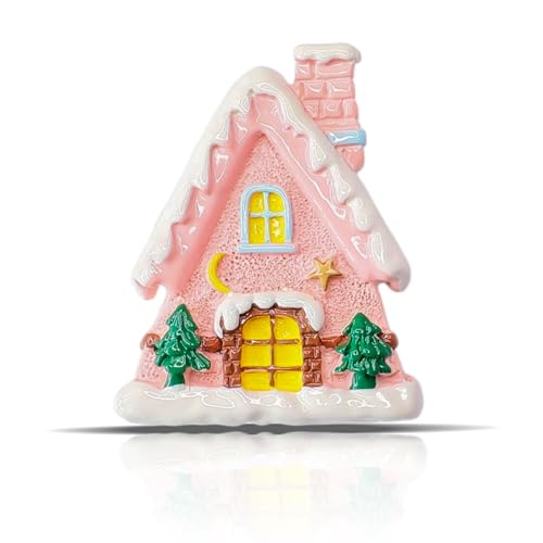 Christmas Fridge Magnets with Tree and Star Design - Pink House Decor, Style7