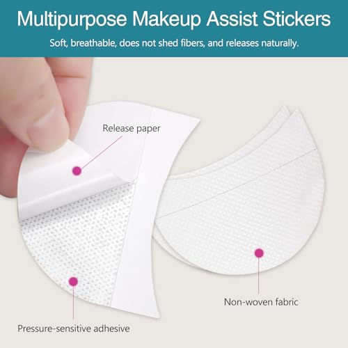Kootinn 150 Pcs Eyeshadow Shields and Stencils for Makeup Residue
