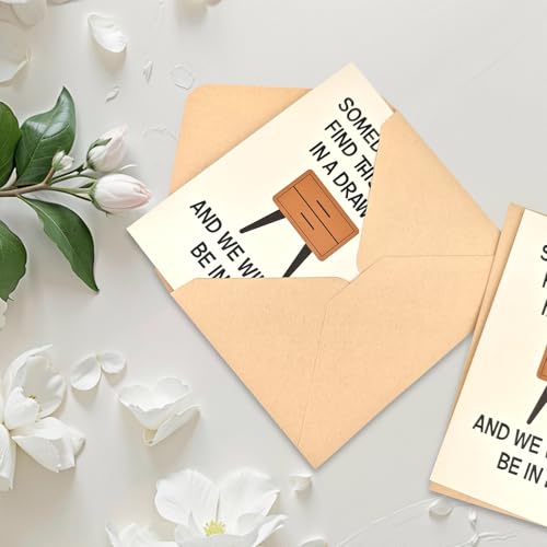 Funny Birthday Card for Husband & Boyfriend - 5x7 Inches