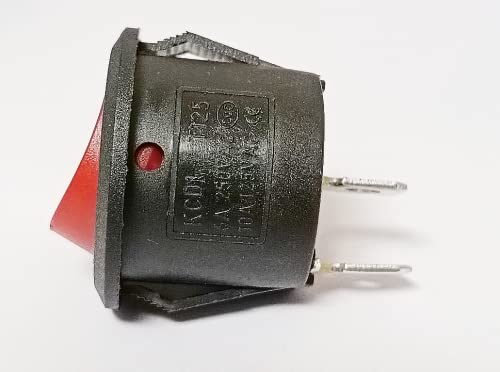 Replacement Power Switch for Hoover Windtunnel Vacuum Cleaner - 20mm 2-Pin