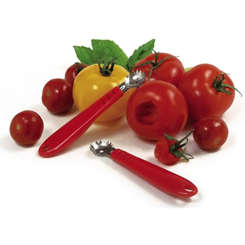 Norpro Stainless Steel Tomato & Strawberry Corer - Kitchen Tool for Canning & Food Prep