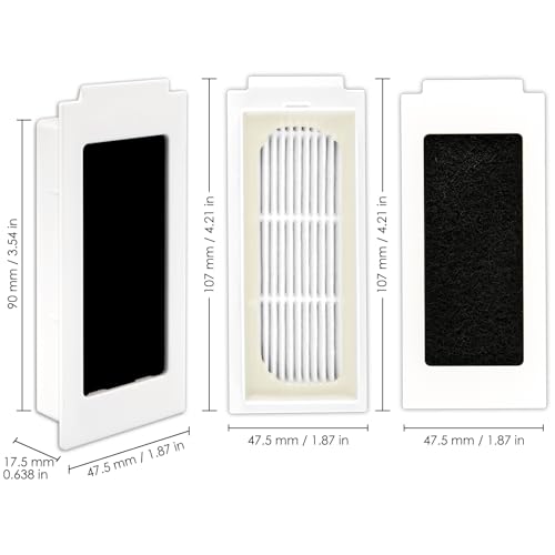 COWINORY 6 Pack HEPA Replacement Filters for ECOVACS DEEBOT & Yeedi M12 Pro+