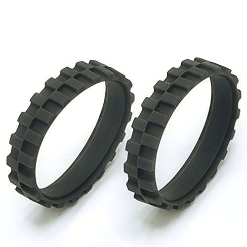 iRobot Roomba Replacement Tires, Anti-Slip, 2-Pack - Fits S9, j7, 500-900 Series