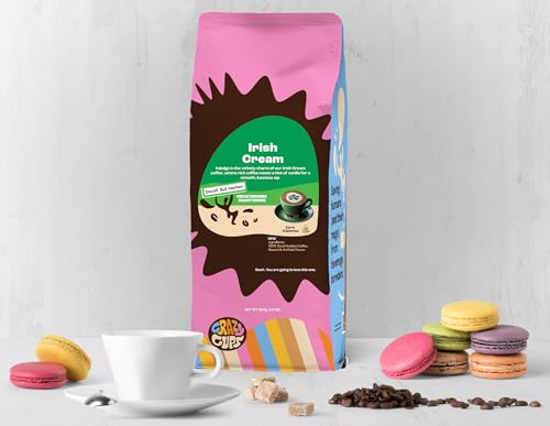 Crazy Cups Decaf Irish Cream Ground Coffee, 10 oz Bag
