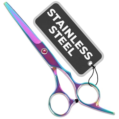 Hair Scissors 6.5 x 2.2 In, Cutting for Hairstylists | Durable,