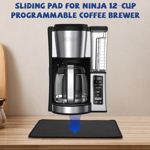 Sliding Pad for Ninja Coffee Maker - Non-Slip & Heat-Resistant Mat (13.77"×9.8")