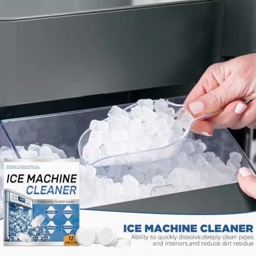 MYSQIHO Ice Machine Cleaner Tablets - 24 Count Descaler