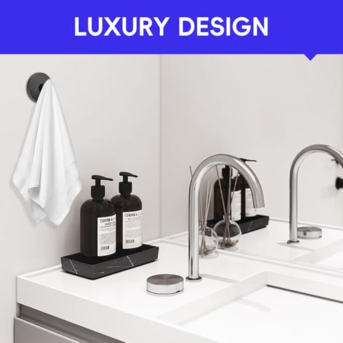 HRMNUS Heavy Duty Suction Cup Hooks - Waterproof Twist-Lock Wall Hangers