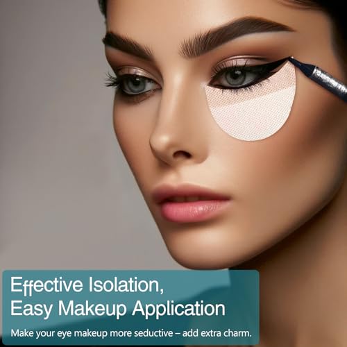 Kootinn 150 Pcs Eyeshadow Shields and Stencils for Makeup Residue