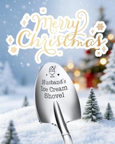 Large Ice Cream Shovel for Men - Husband Christmas Stocking Stuffer - White Elephant Gift