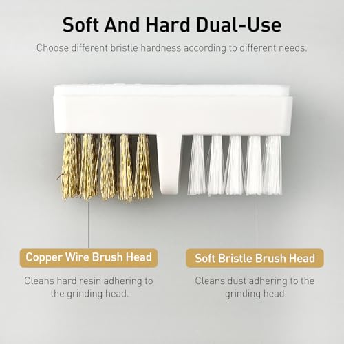 Nail Drill Bit Wire Cleaner Brush Set - 5-Piece Salon Manicure Tool