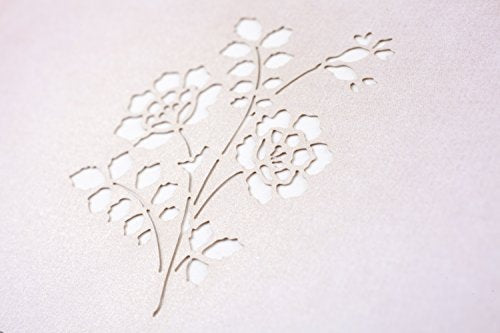 Hallmark Sympathy Greeting Card - Laser-Cut Floral Design with Envelope