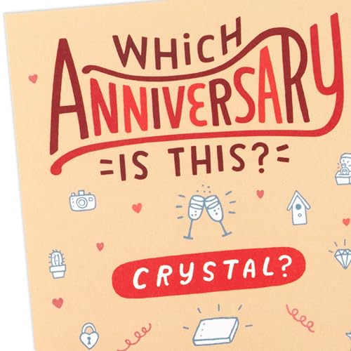 Funny Anniversary Card for Couples - Hallmark Shoebox