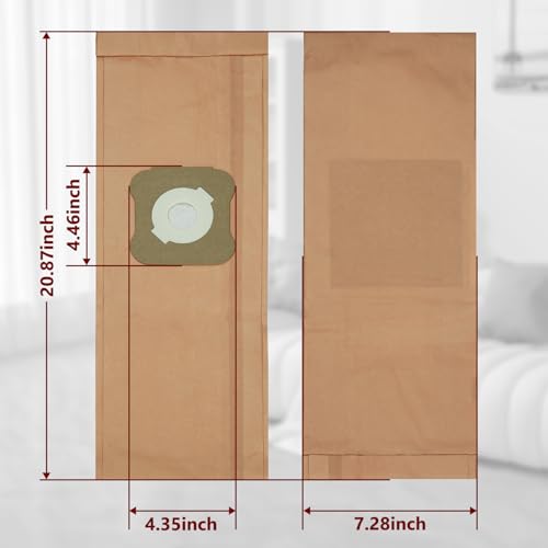 GULUANT 3-Pack Replacement Vacuum Cleaner Bags for Kirby Models
