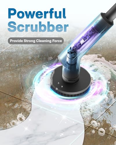 HOTO Replacement Dome Brush Head for Electric Spin Scrubber