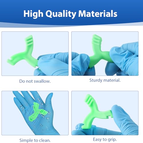 JMU Y-Shaped Orthodontic Aligner Seater Trays - 2 Pcs Food Grade Silicone