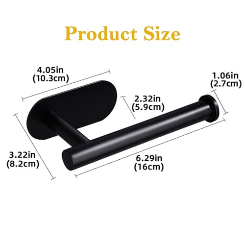 Self-Adhesive SUS304 Stainless Steel Toilet Paper Holder - Easy Install