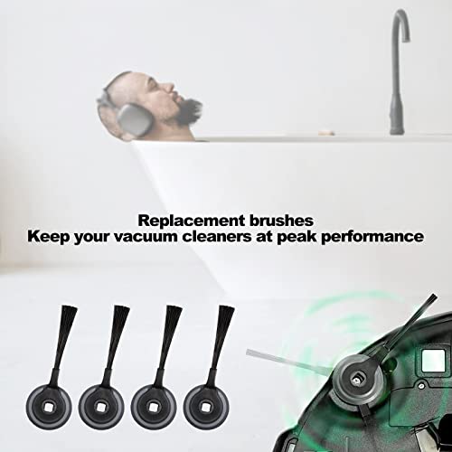 Eiarrnp 4-Pack Replacement Side Brushes for Shark ION Robot AV751 S87 R85 RV850 Series - Easy Install