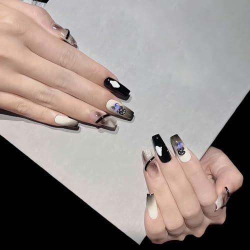 LUNARWHIRL 20Pcs 3D Alloy Snake Nail Art Charms Multicolor