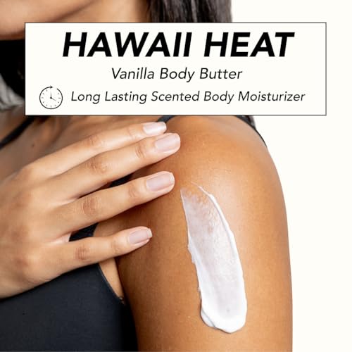 Holler Hawaii Heat Vanilla Whipped Body Butter 5.29 Oz