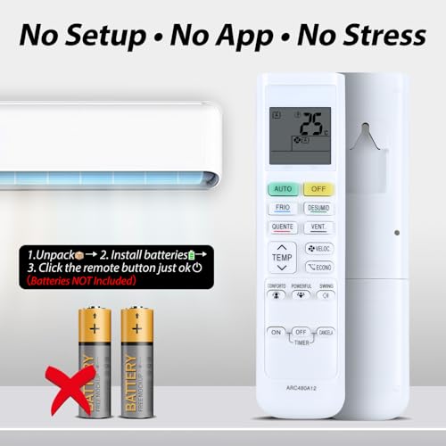 Replacement Remote Control for DAIKIN Air Conditioners FTK/FTX Series