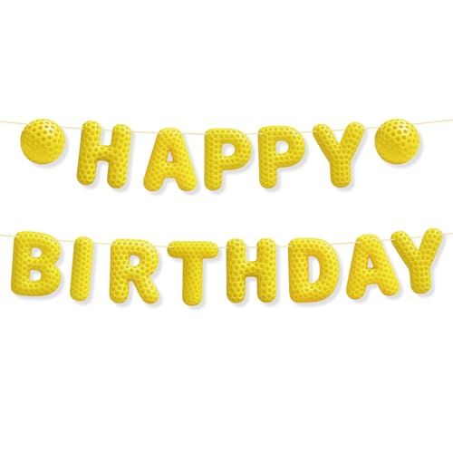 3D Sport Theme Birthday Banner for Kids & Adults - Fun Party Decoration