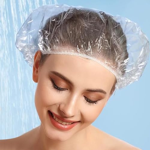 Extra Large Disposable Shower Caps 27in for Long Thick Hair 30pcs
