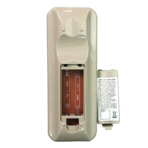 Kassionel Universal Air Conditioner Remote Control - Compatible with 1000+ Brands