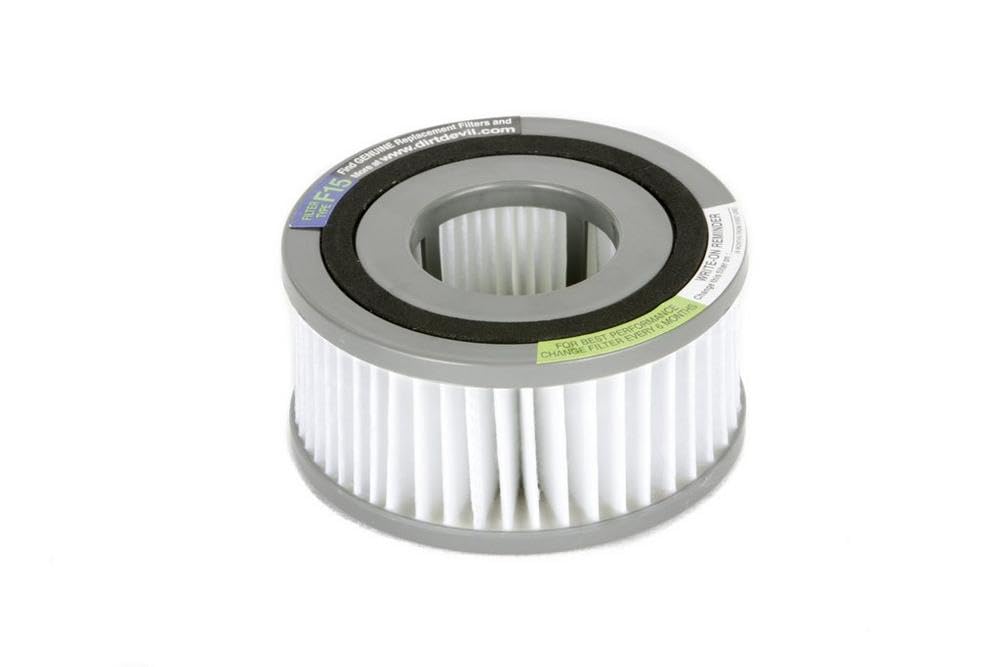 Dirt Devil Vacuum Filter for Extreme and Vibe Quick Vacs, Type F15, Hepa Filtration, Part # 3SS0150001, Dirt Devil Vacuum Filters Replacement