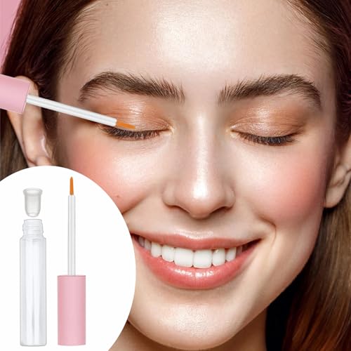 3 Pack 10ml Clear Empty Cosmetic Tubes with Wands for DIY Makeup