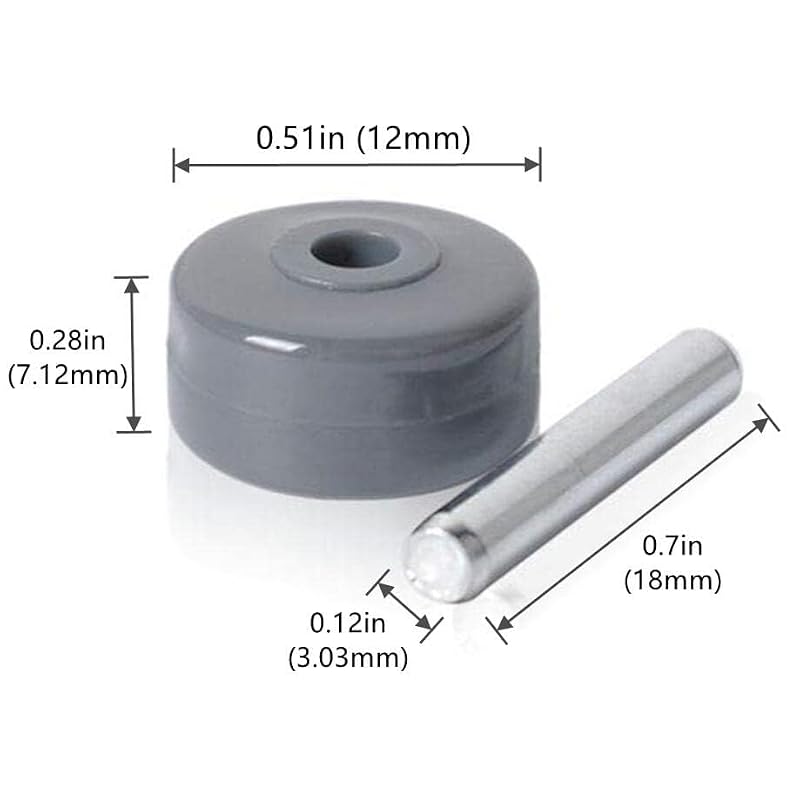 Vacuum Cleaner Replacement Wheels for Shark Navigator NV350 NV351 NV352 NV355 NV356e NV500 NV501 NV502