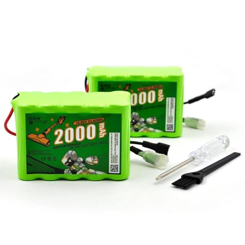 16.8V 2000mAh Ni-MH Battery for Shark SV780-N Cordless Vacuum (2-Pack)