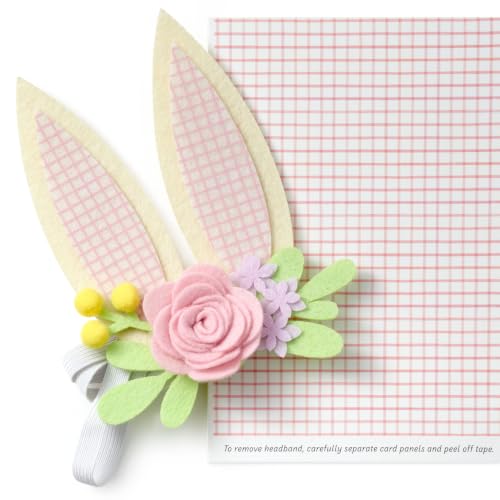 Hallmark Signature Easter Card with Bunny Ears Headband for Kids