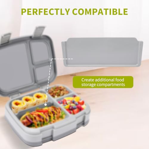 Axlksia 3-Pack Bento Lunch Box Dividers Compatible with Bentgo Fresh & More