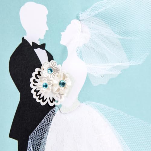 Hallmark Signature Wedding Card for Bride and Groom - 5" x 7.2"