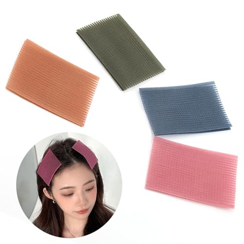 Snmzlc 16-Piece Nylon Hair Gripper Pads for Styling & Flyaways