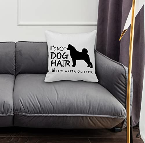 GICHUGI Akita Pillow Covers 18x18 Section 7 - Dog Lover Gift, Funny Glitter Decor