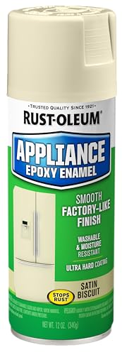 Rust-Oleum Appliance Epoxy Spray Paint, Biscuit, 12 Ounce Can
